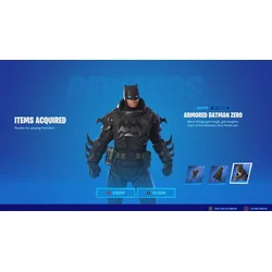 Fortnite Armored Batman Zero Skin