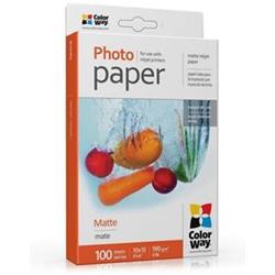 Fotopapier ColorWay/ matný 190g/m2, 10x15 / 100 ks