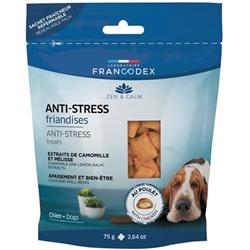 Francodex Anti-stress pochoutka pro psy 75g