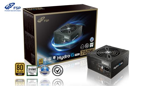 FSP HYDRO G 750 PRO, 80PLUS GOLD, 750W, modular
