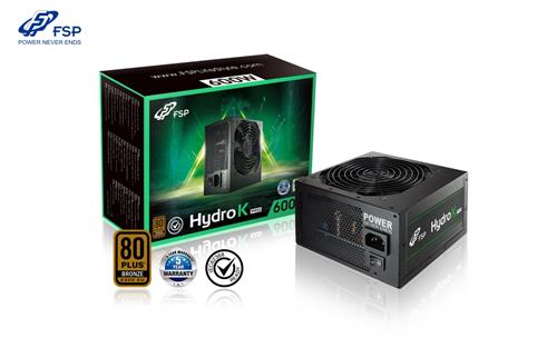 FSP HYDRO K PRO 600, 80PLUS BRONZE 230V EU, 600W