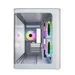FSP S380-WA/Micro ATX/Transpar./Bílá
