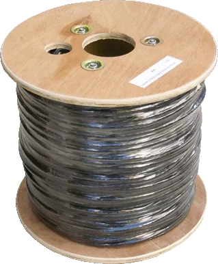 FTP DRÁT DATACOM CAT6 PVC+PE 305m cívka černý 2-OUTDOOR