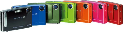 FUJI FinePix Z10fd kompakt, 7.2Mpix, 3x zoom - Orange