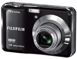 FUJIFILM kompakt FinePix AX500, 14MPix, 5x zoom, 2,7" LCD, HD video, černá