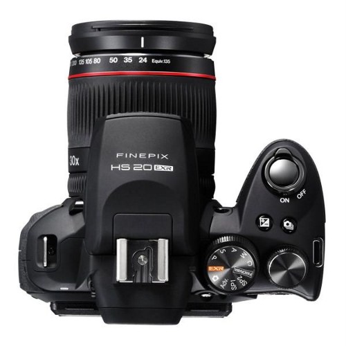 FUJIFILM kompakt FinePix HS20EXR, 16MPix, 30x zoom, černá, FullHD video, HDMI
