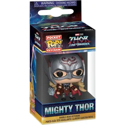 Funko POP Keychain: Thor L&T S1- Mighty Thor