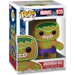 Funko POP Marvel: Prázdniny - Perníkový Hulk