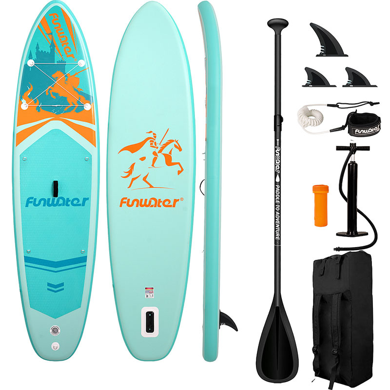 FunWater SUP paddleboard SUPFW70A 3,5m (tyrkysový)