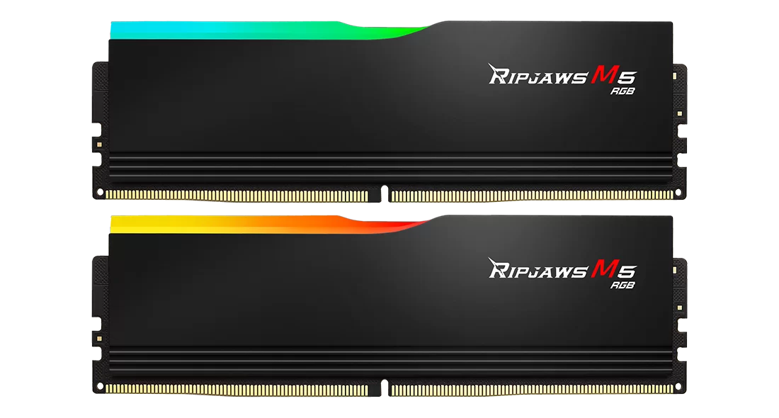 G.Skill Ripjaws M5 RGB DDR5 64GB 6000MHz, černá
