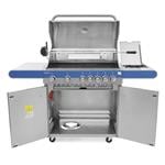 G21 BBQ Florida Gril plynový, 7 hořáků, celkový výkon 28 kW/hod