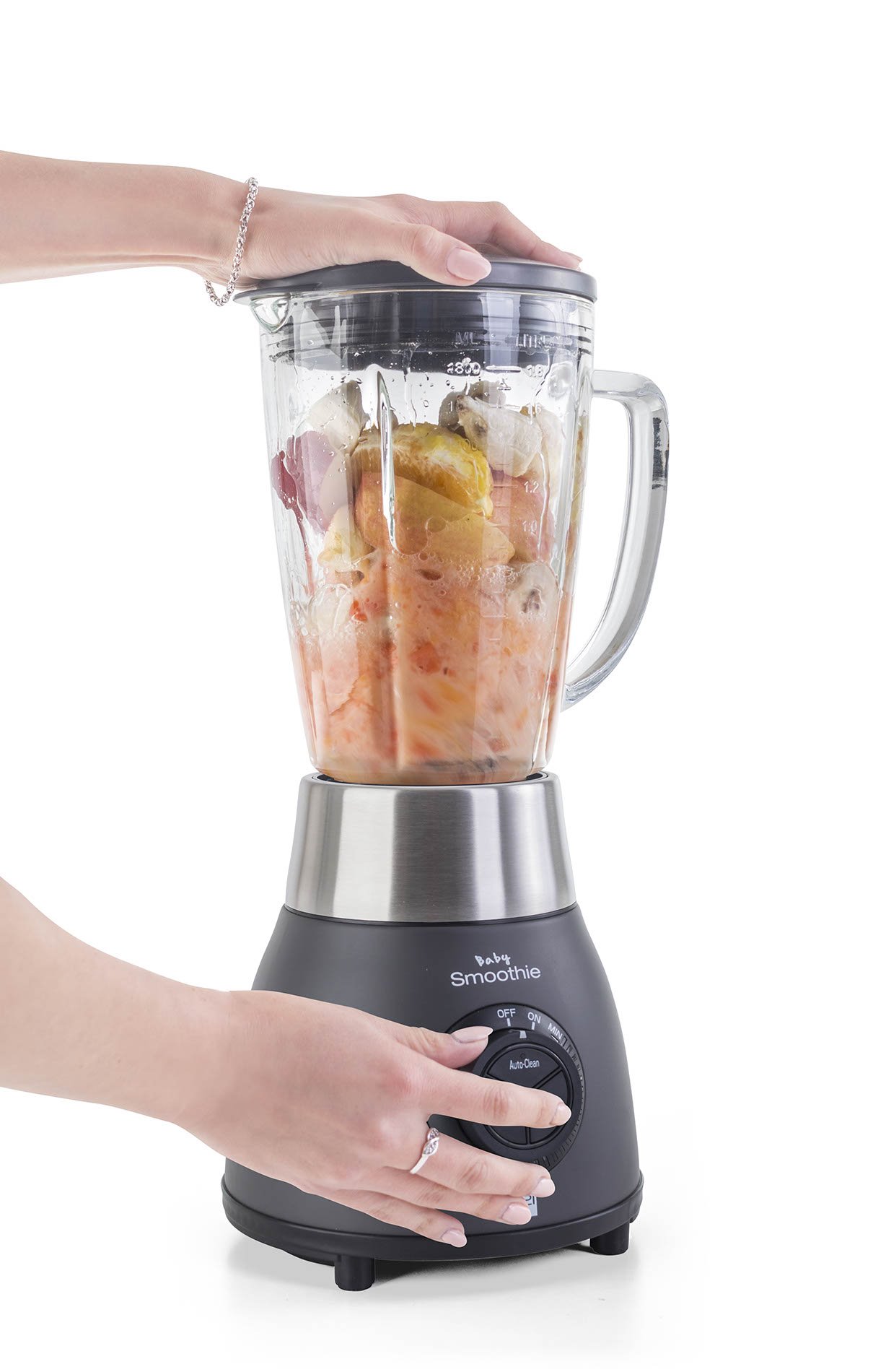 G21 Blender Baby smoothie grafitová čierna - čierna