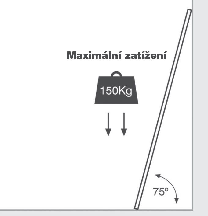 G21 GA-TZ9-2,6M Teleskopický rebrík
