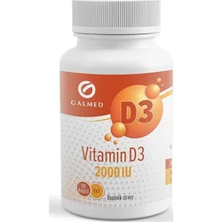 GALMED Vitamin D3 2000 IU, 90 cps