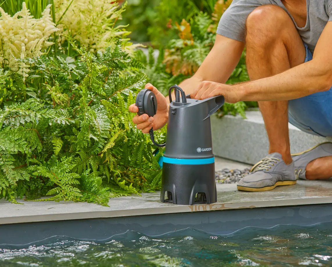 Gardena 09017-47 Čerpadlo odvoňovací pro znečištěnou vodu 20000 BASIC