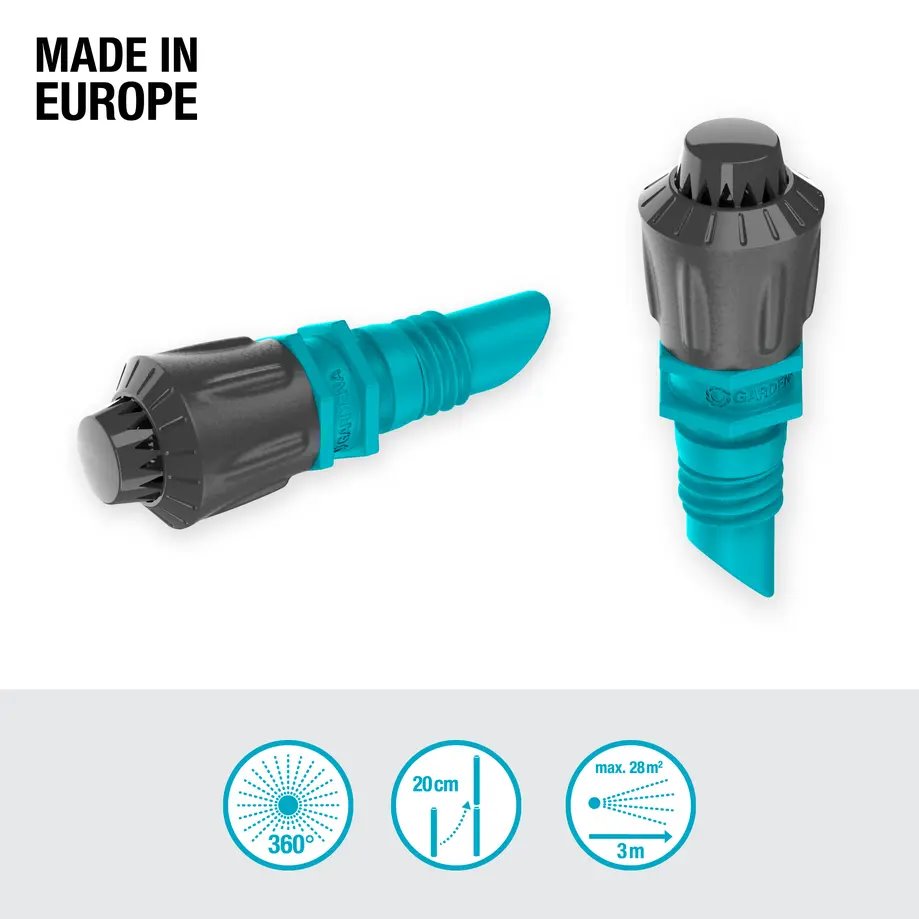 GARDENA 13322-20 MDS postrekovacia tryska 360° 5ks