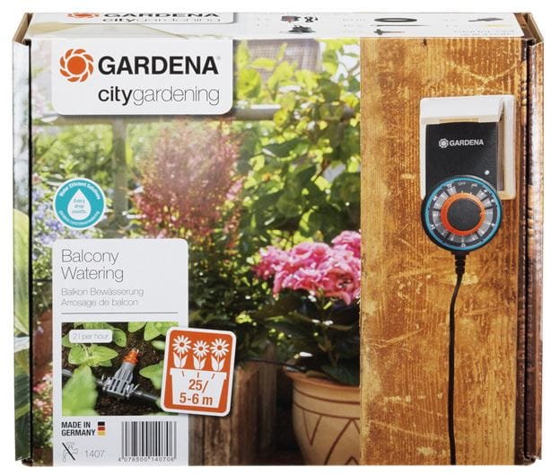 Gardena 1407-20 Automatický zavlažovač pre 5-6 m kvetinových truhlíkov