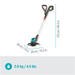 Gardena 14700-55 Akumulátorový vyžínač EasyCut 23/18V P4A