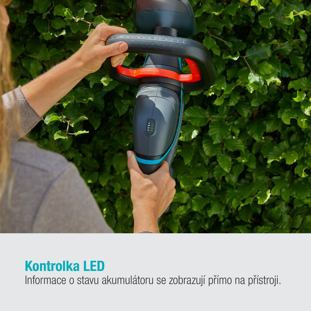 Gardena 14730-20 Aku Nůžky na živý plot ComfCut 50/18V P4A - sada