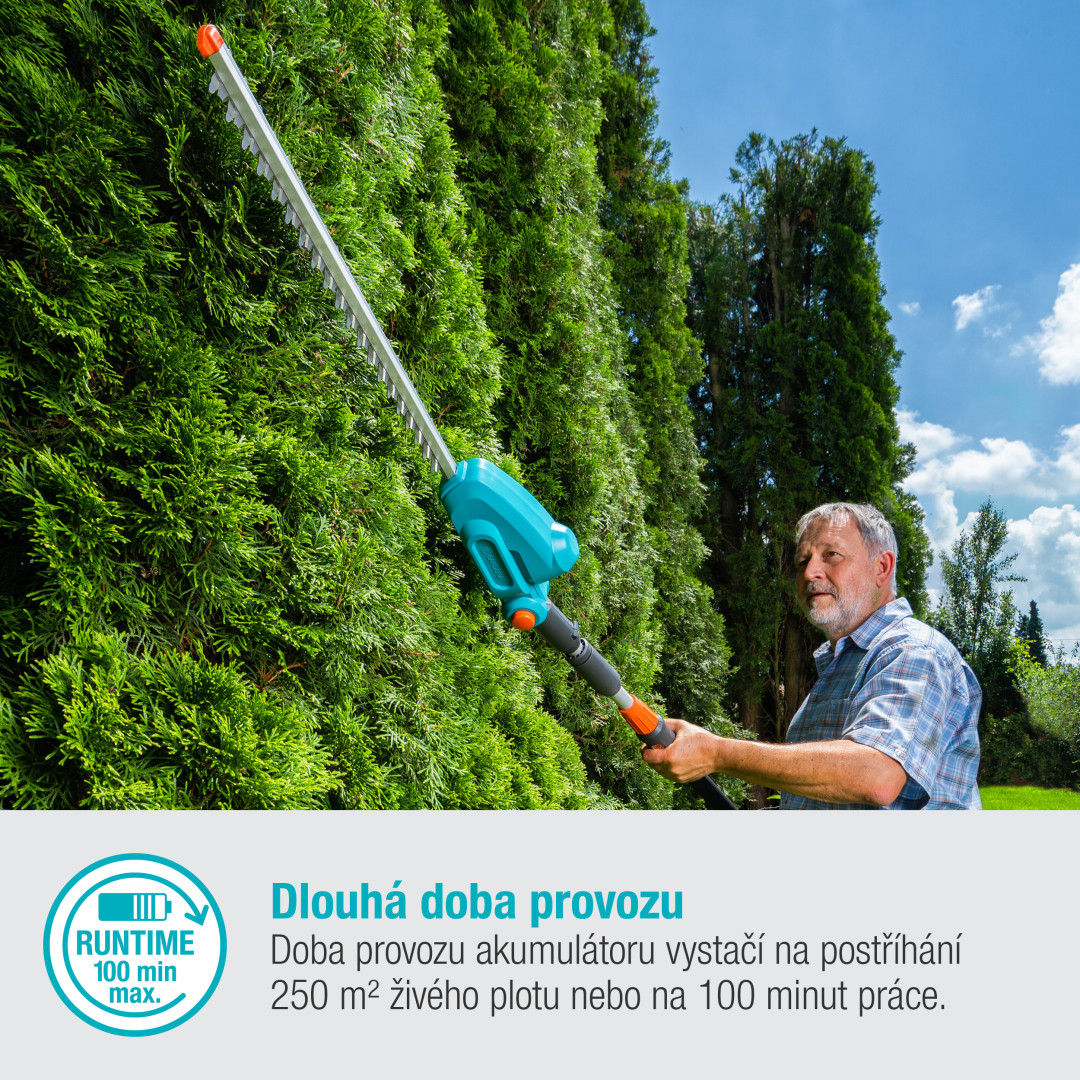 Gardena 14732-20 Tel. nožnice na živý plot THS 42/18V-P4A - sada