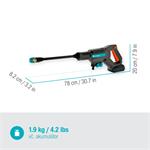 Gardena 14800-20 Aku Čistič AquaClean 18V RtU - sada