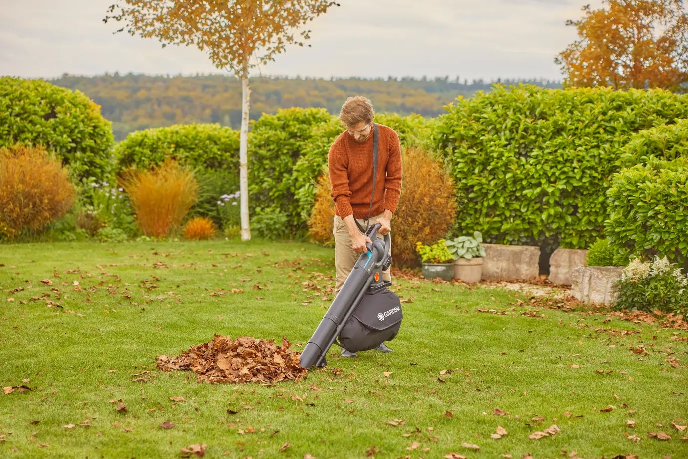 Gardena 14895-55 Akumulátorový vysavač/foukač PowerJetCollect 18V P4A - bez akumulátoru