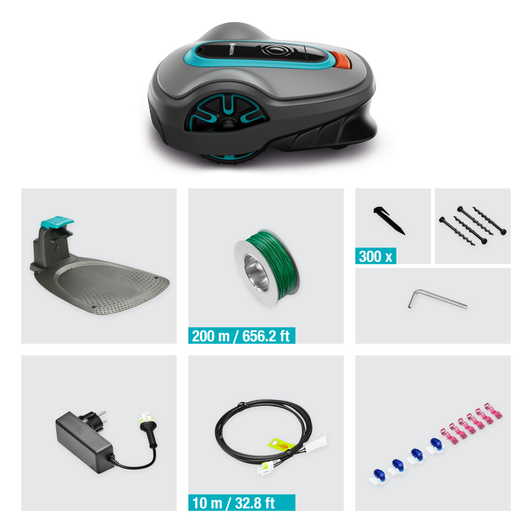 Gardena 15101-32 Robotická kosačka SILENO life 750m2