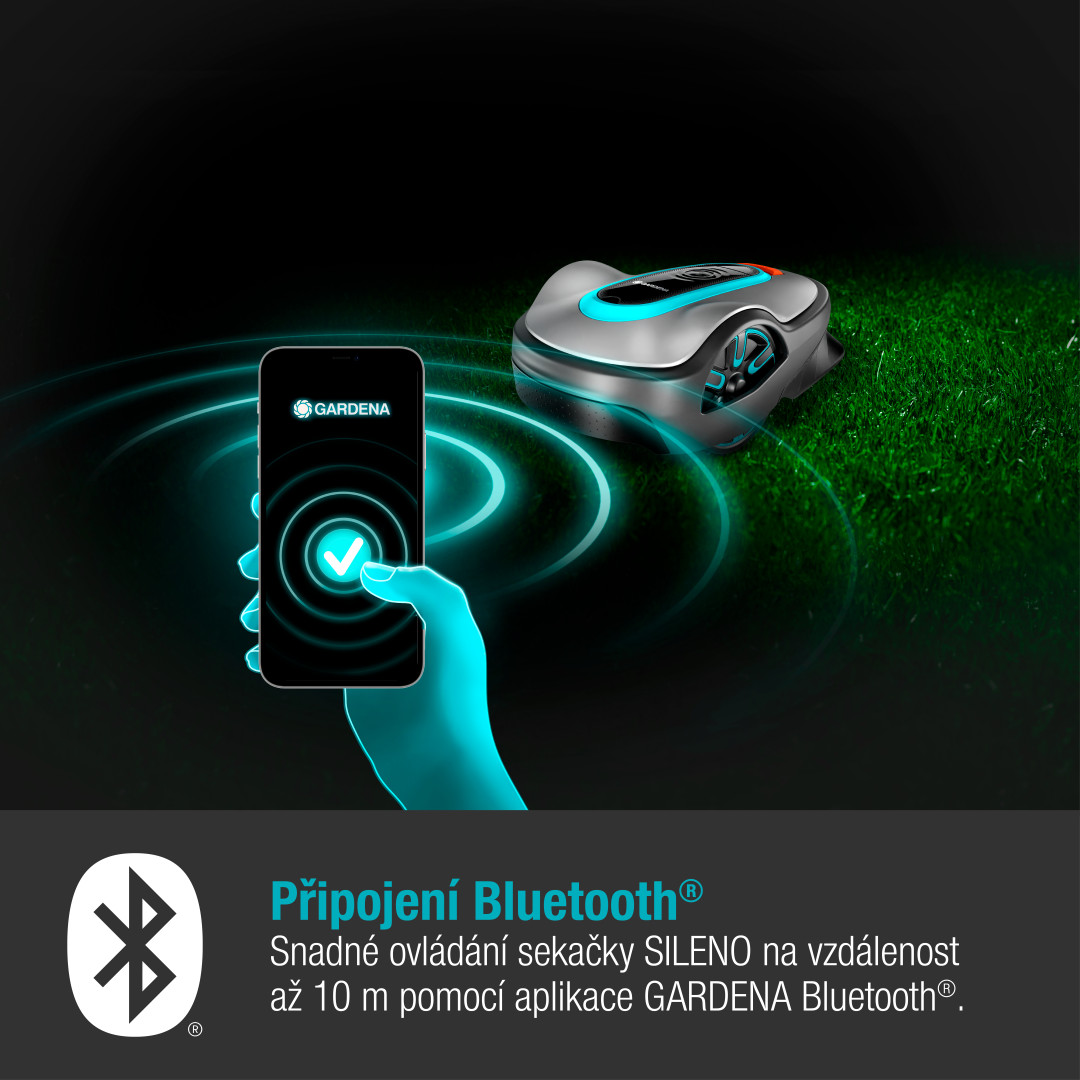 Gardena 15103-32 Robotická sekačka SILENO life 1250m2
