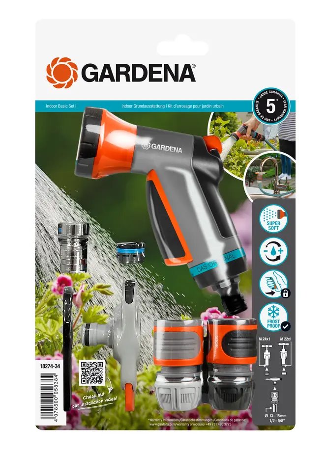 Gardena 18274-20 Základná súprava pre vnútorné kohútiky