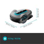 Gardena 19704-72 Robotická sekačka smart SILENO life 1500m2
