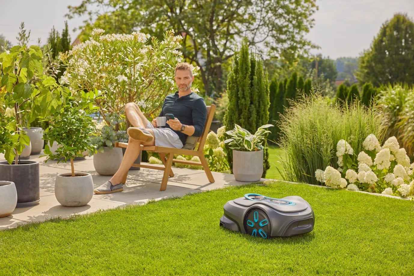 Gardena 19901-32 Robotická kosačka Smart SILENO Max 800 m²