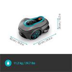 Gardena 19923-32 Robotická sekačka Smart SILENO Free 1200 m2- sada