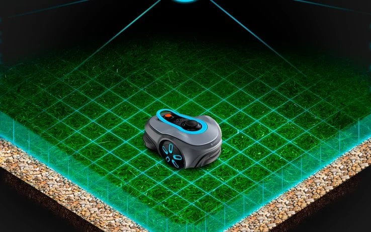 GARDENA 19927-32 robotická kosačka Smart SILENO Free 1500 m2