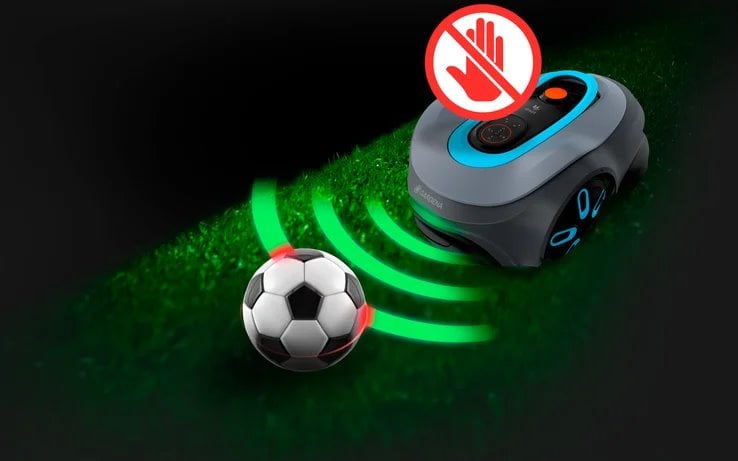 GARDENA 19927-32 robotická kosačka Smart SILENO Free 1500 m2