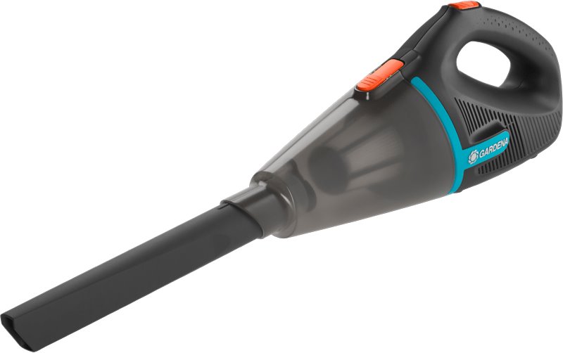 Gardena 9340-20 akumulátorový venkovní ruční vysavač EasyClean Li včetně držáku na zeď