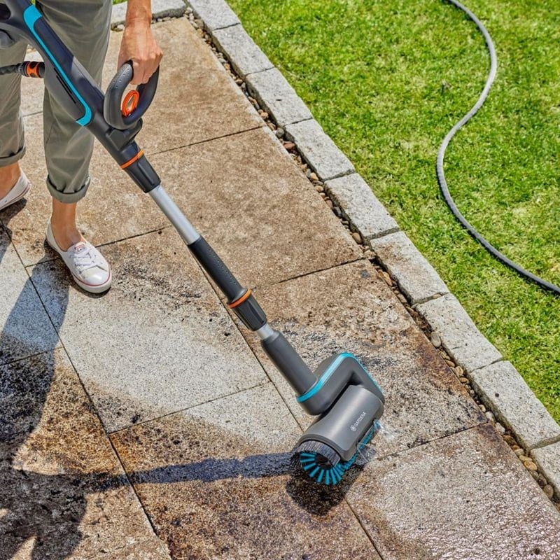 Gardena AquaBrush Patio 03/18V P4A (14841-20) set