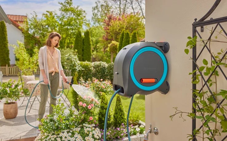 GARDENA odnímateľný box na hadicu M 2v1