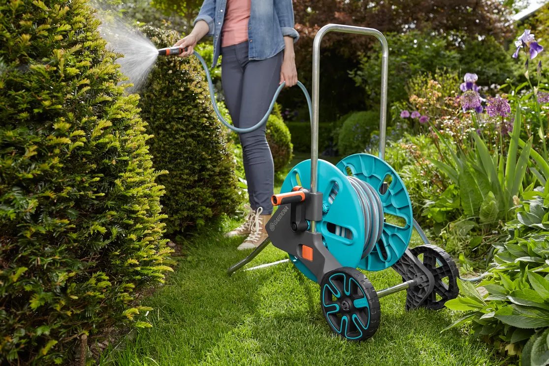 GARDENA Vozík na hadici CleverRoll M, 30 m, sada (18512-25)