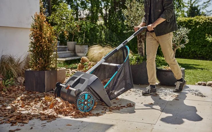 GARDENA zberač lístia z trávnika a chodníka