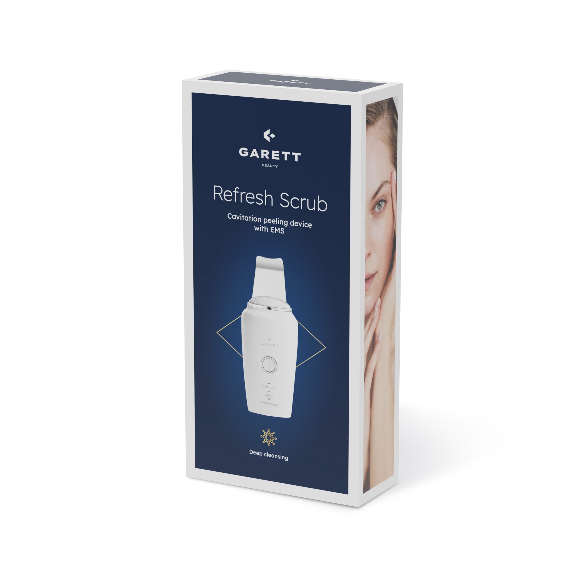 Garett Beauty Refresh Scrub - multifunkčný ultrazvukový peeling