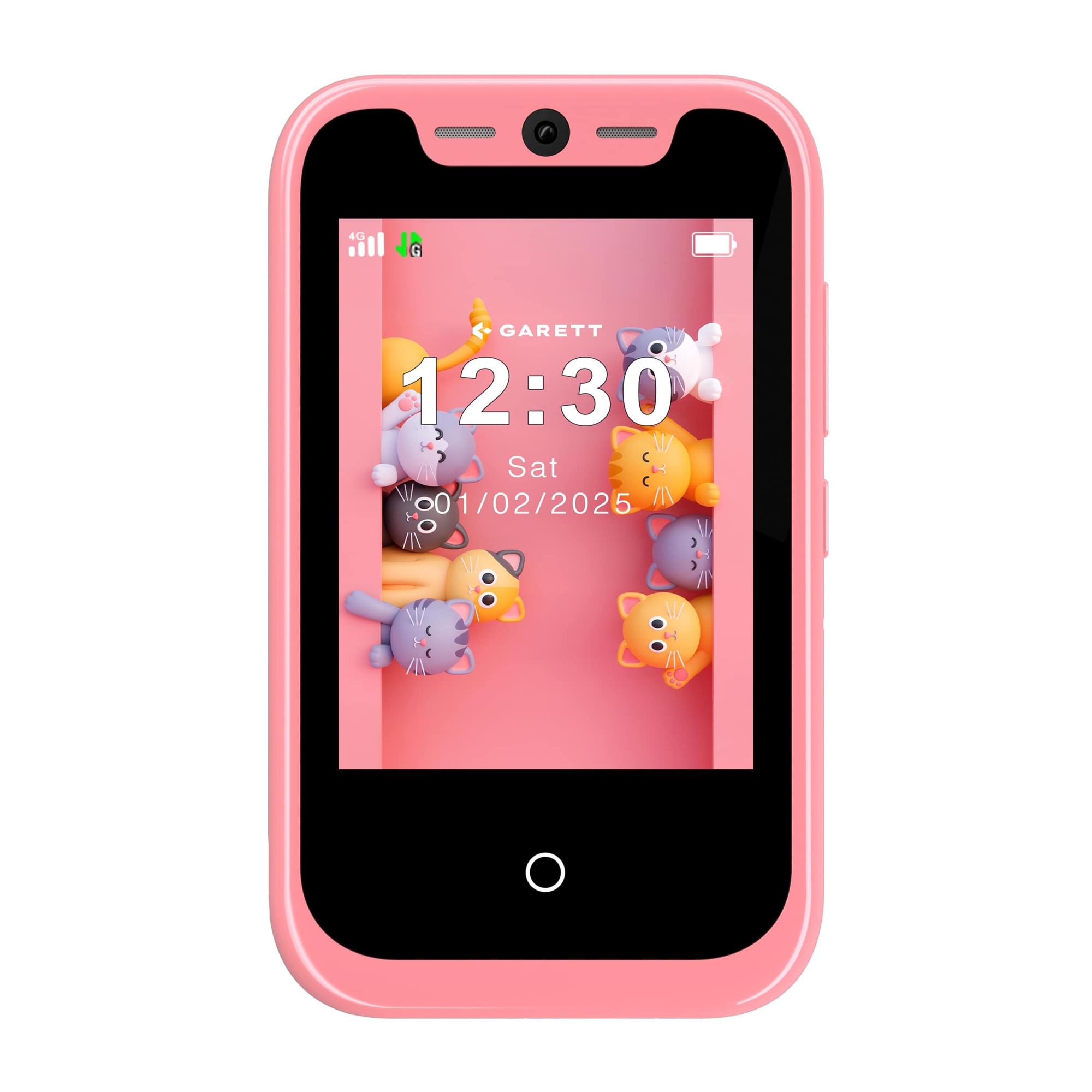 Garett Smartphone OneKid Pink - telefón pre deti, s rodičovským dohľadom, ružový