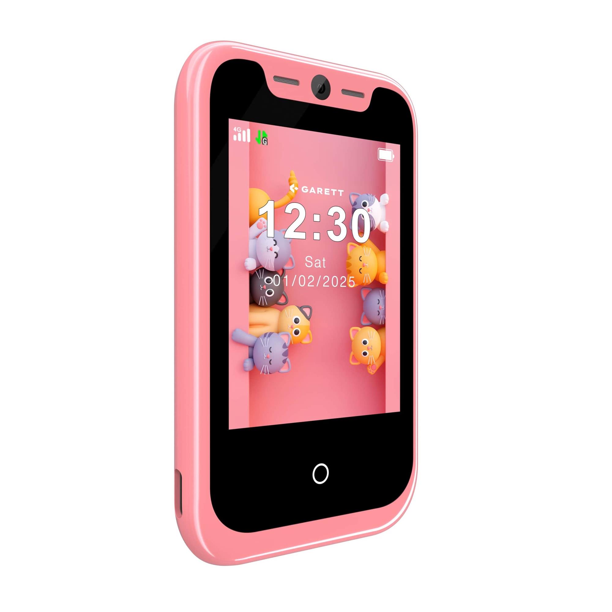 Garett Smartphone OneKid Pink - telefón pre deti, s rodičovským dohľadom, ružový
