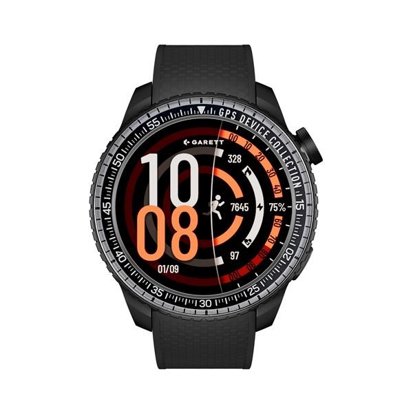 Garett Smartwatch COMPASS Black, GPS
