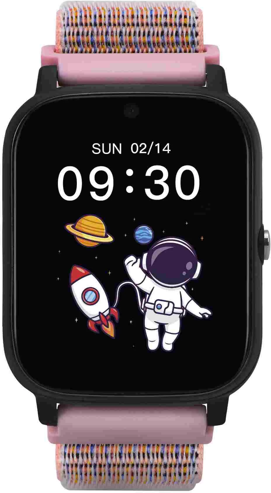 Garett Smartwatch Kids Tech 4G Ružový suchý zips