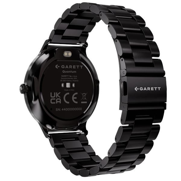 Garett Smartwatch Quantum Black Steel
