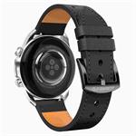 Garett Smartwatch V10 Silver-black leather