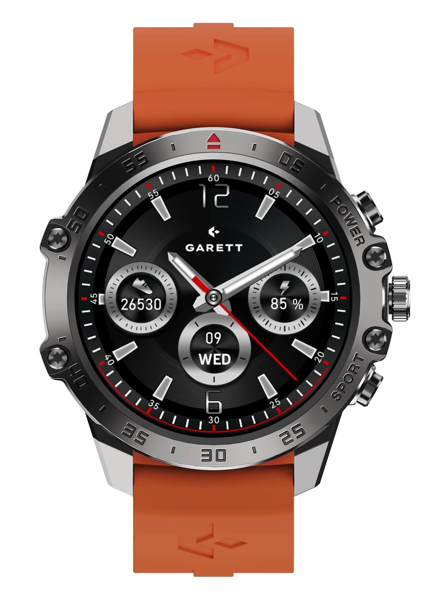 Garett Smartwatch V14 Black Steel