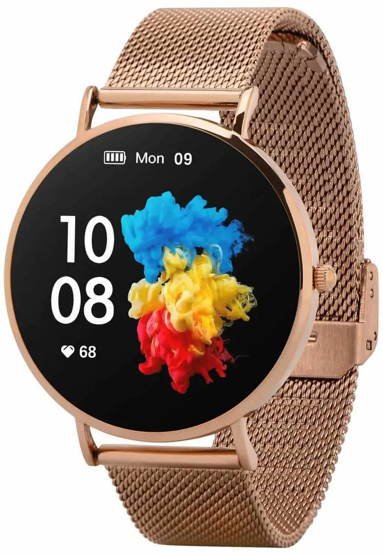Garett Smartwatch Verona zlaté, oceľové