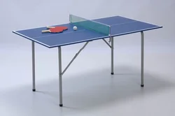 GARLANDO stůl na stolní tenis JUNIOR, modrý, deska 136 x 75 cm, vnitřní použití 7495 - Televize LED