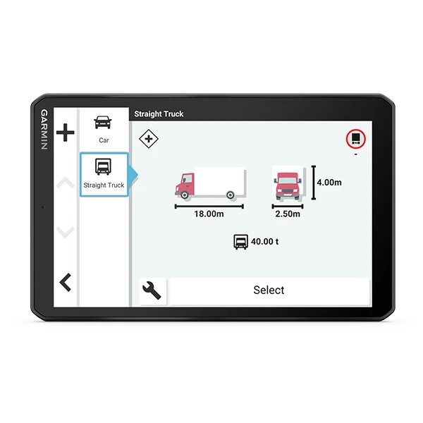 Garmin dezl LGV810, 8" GPS navigácia pre nákladné vozidlá, s funkciou Live Traffic